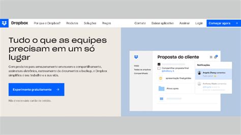 Principais alternativas para Dropbox para armazenamento em nu.